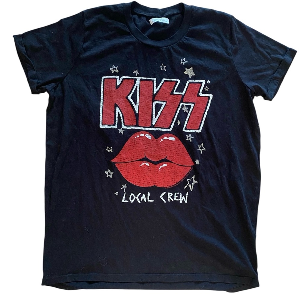 NEW LAUREN MOSHI LOCAL CREW KISS TEE